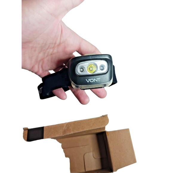 Vont LED Headlamp with Strap for Work or Hobbies - Picture 2 of 4